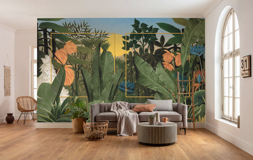 Wall Mural Rousseau Remix 350x250cm FLX7 025 Interior | Yourdecoration.com