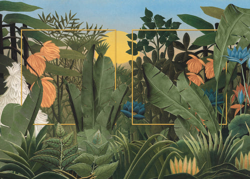 Wall Mural Rousseau Remix 350x250cm FLX7 025 | Yourdecoration.com