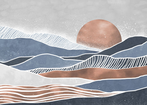 Wall Mural Shades of Greece 350x250cm FLX7 010 | Yourdecoration.com
