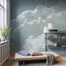 Wall Mural Vintage Clouds 250x250cm Komar FLX5 050 Interior | Yourdecoration.com