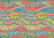 Wall Mural Wave Symphony 350x250cm FLX7 023 | Yourdecoration.com