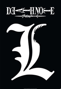 Death Note L Symbol Poster 61X91 5cm | Yourdecoration.com