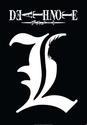 Death Note L Symbol Poster 61X91 5cm | Yourdecoration.com