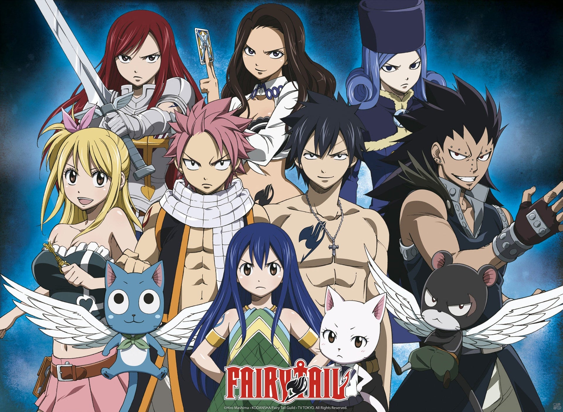 Fairy Tail Group 2 Poster 52X38cm | Yourdecoration.com
