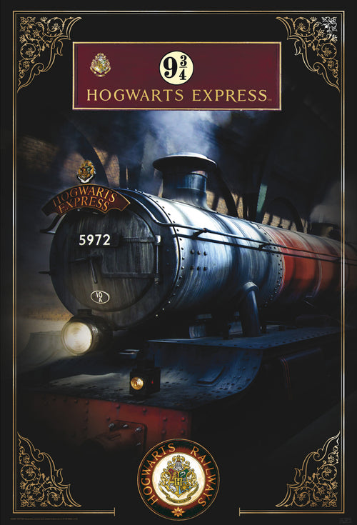 Harry Potter Hogwarts Express Poster 61X91 5cm | Yourdecoration.com