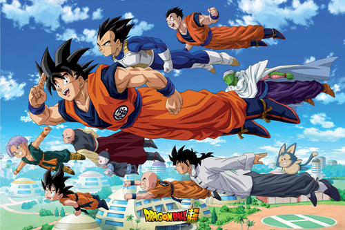 Dragon Ball Super Gokus Group Poster 91 5X61cm | Yourdecoration.com