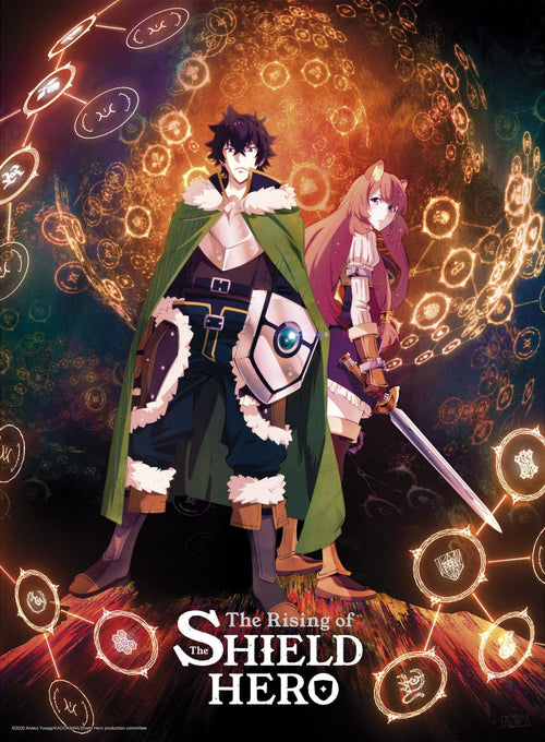 The Shield Hero Naofumi And Raphtalia Poster 38X52cm | Yourdecoration.com