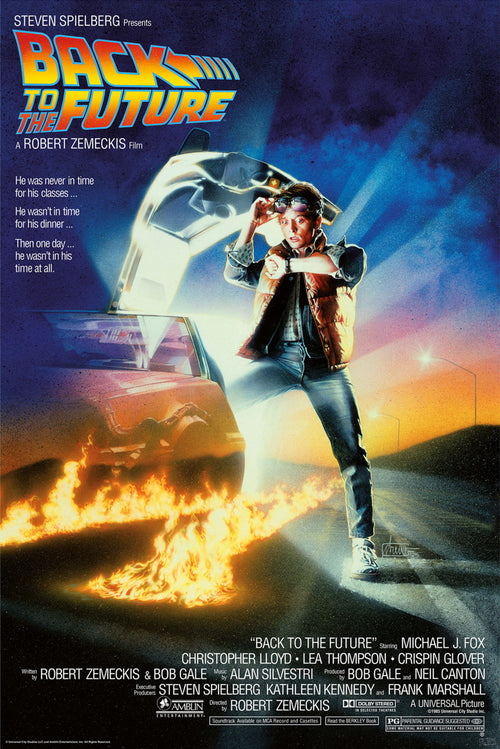 Back To The Future Movie Poster Poster 61X91 5cm | Yourdecoration.com
