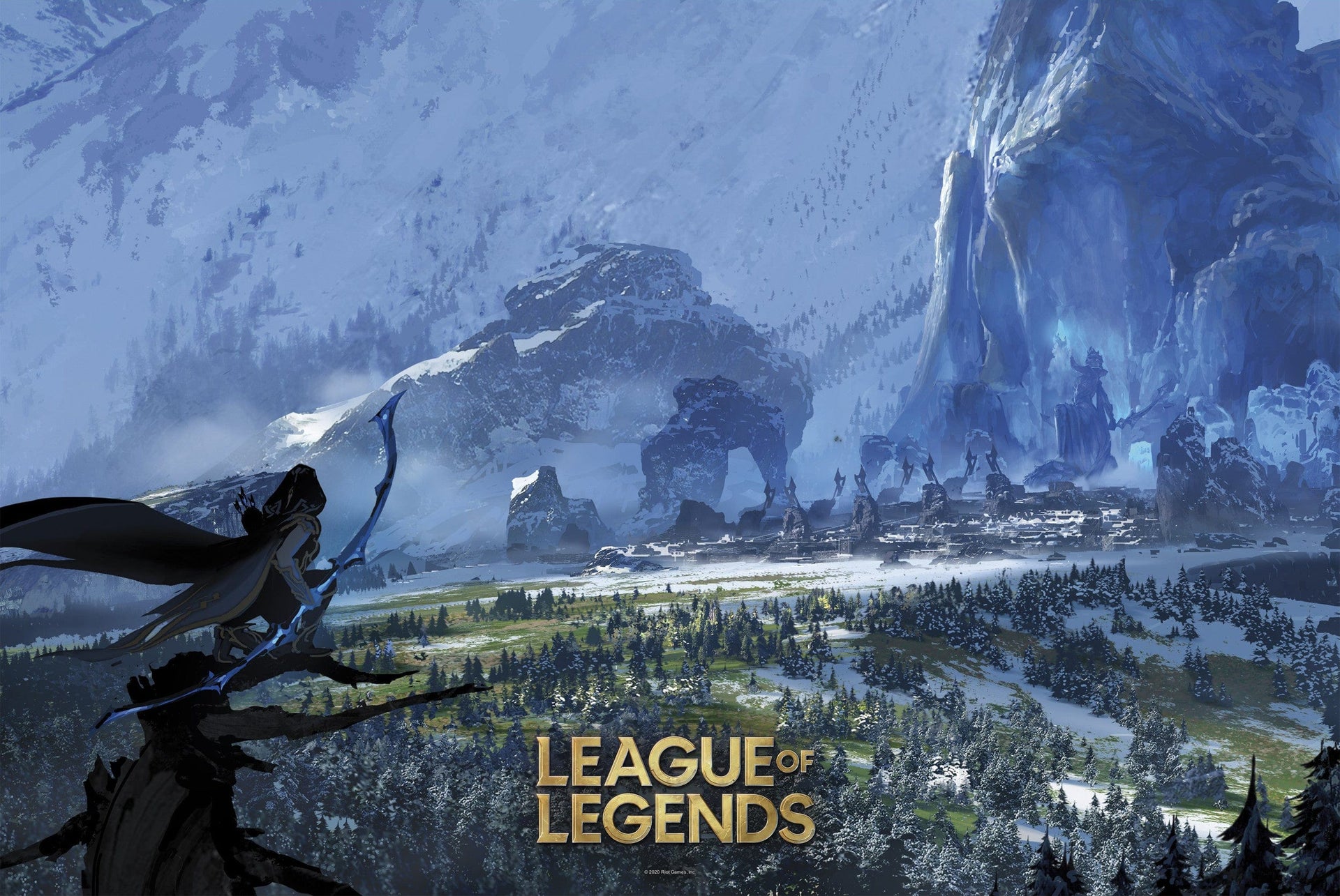 League Of Legends Freljord Poster 91 5X61cm | Yourdecoration.com