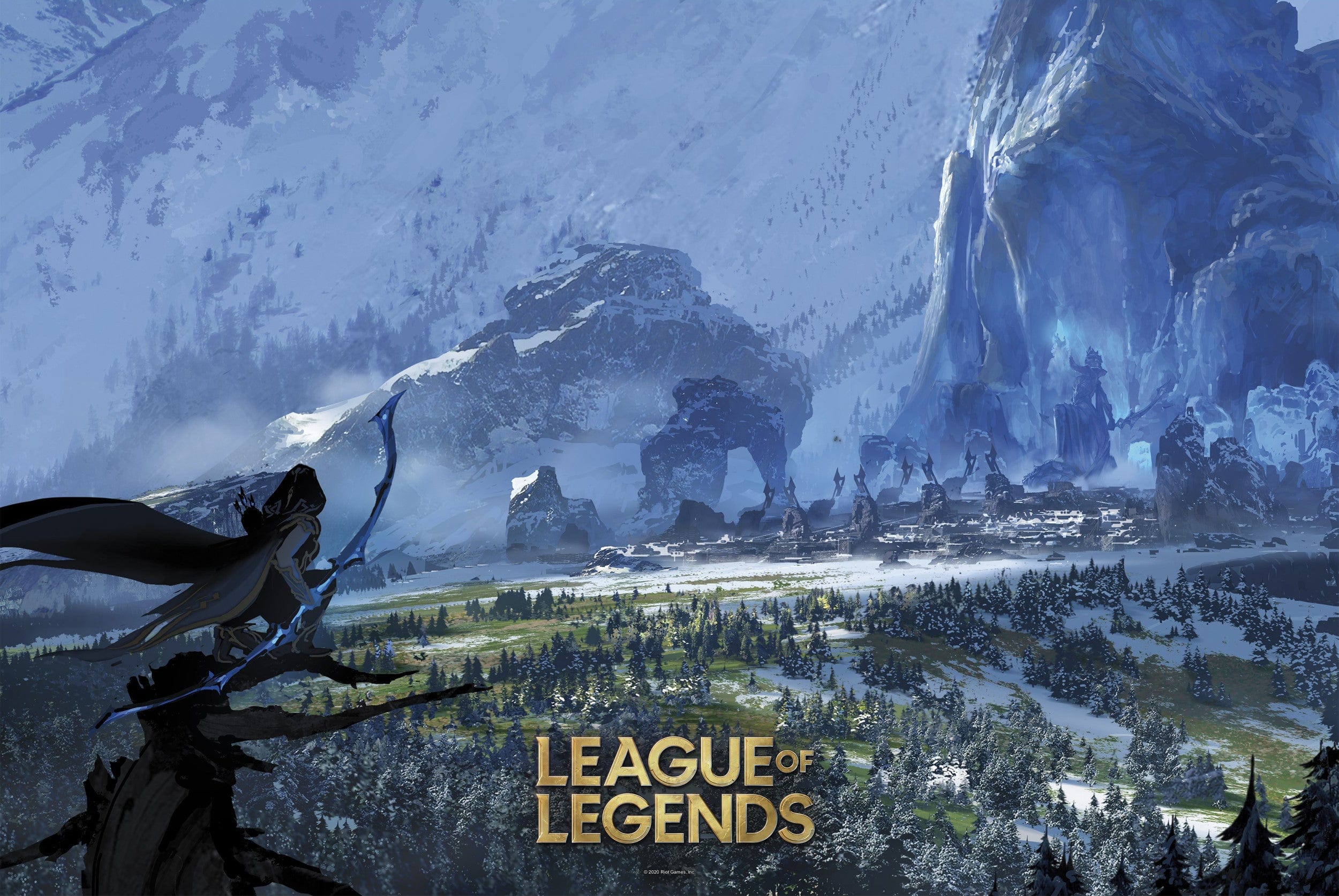 League Of Legends Freljord Poster 91 5X61cm | Yourdecoration.com