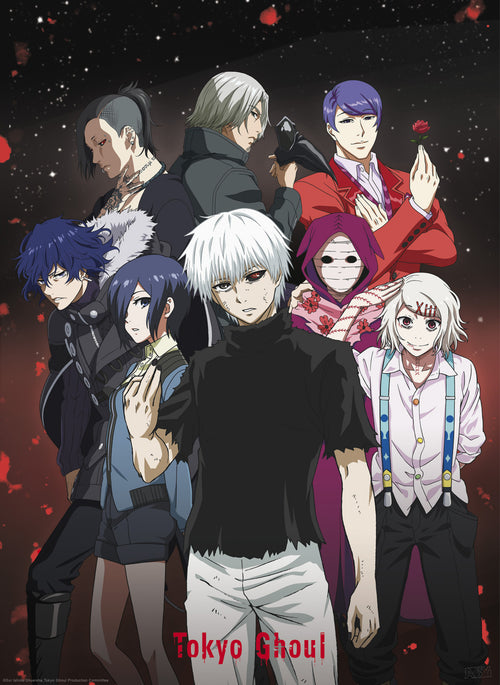 Tokyo Ghoul Group Poster 38X52cm | Yourdecoration.com
