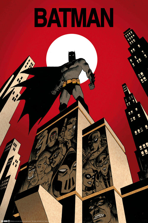 Dc Comics Batman Poster 61X91 5cm | Yourdecoration.com