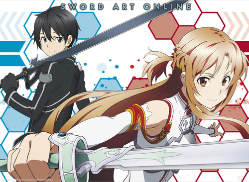 Sword Art Online Asuna And Kirito 2 Poster 52X38cm | Yourdecoration.com