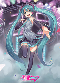 Abystyle ABYDCO717 Hatsune Miku Stage Poster 38x52cm | Yourdecoration.com