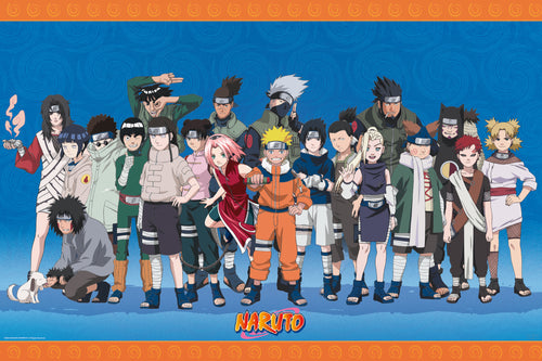 Naruto Konoha Ninjas Poster 91 5X61cm | Yourdecoration.com