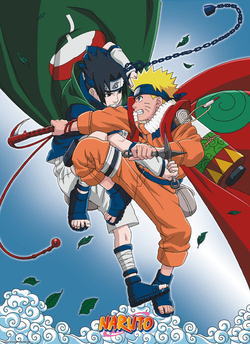 Naruto Naruto Vs Sasuke Poster 38X52cm | Yourdecoration.com