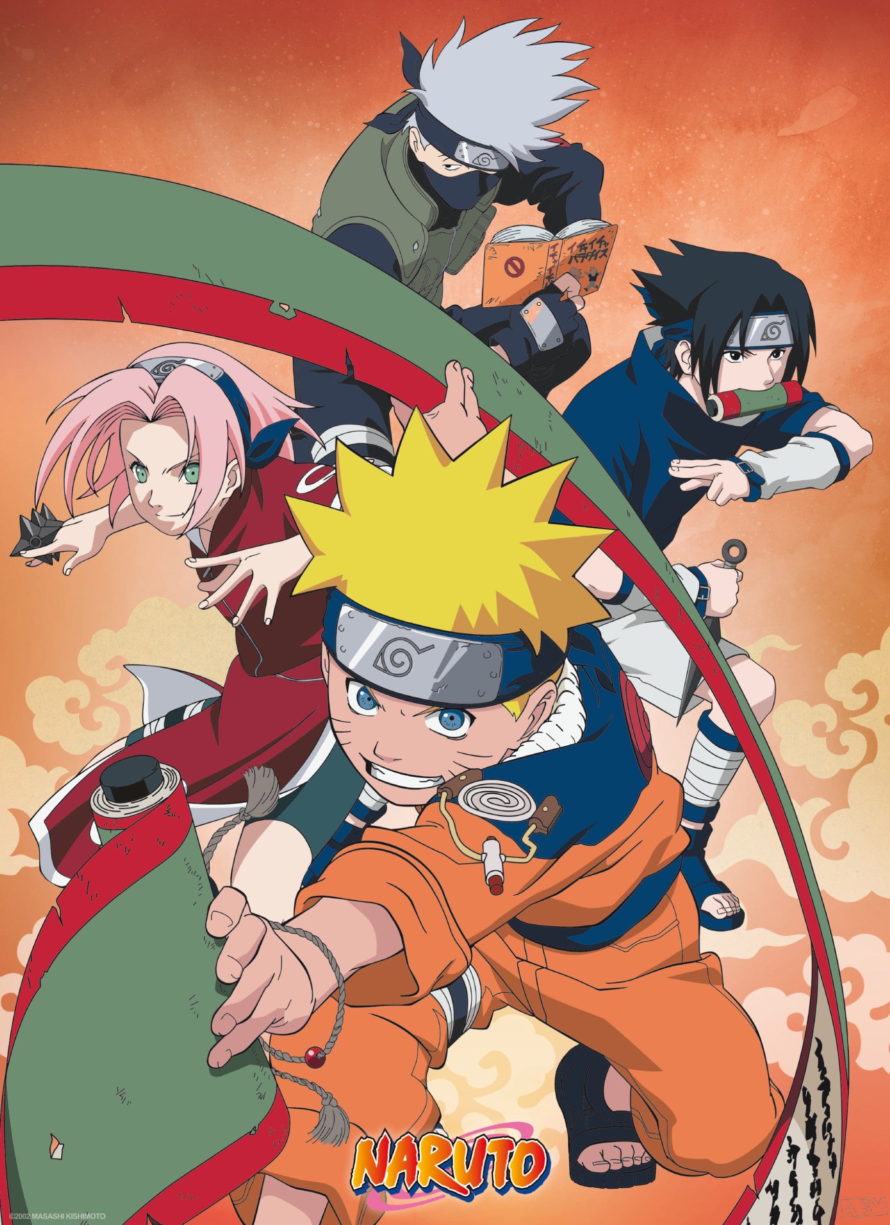 Naruto Team 7 Poster 38X52cm | Yourdecoration.com