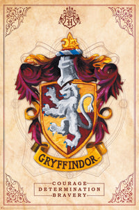 Abystyle Harry Potter Gryffindor Poster 61X91 5cm | Yourdecoration.com