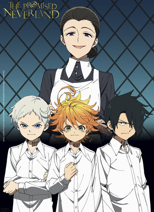 The Promised Neverland Mom And Orphans Poster 38X52cm | Yourdecoration.com