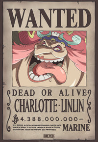 One Piece Wanted Big Mom Poster 35X52cm | Yourdecoration.com