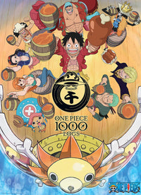 One Piece 1000 Logs Cheers Poster 38X52cm | Yourdecoration.com