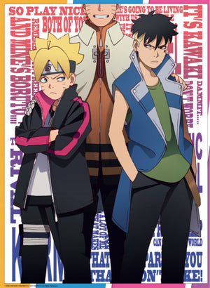 Boruto Boruto And Kawaki Poster 38X52cm | Yourdecoration.com