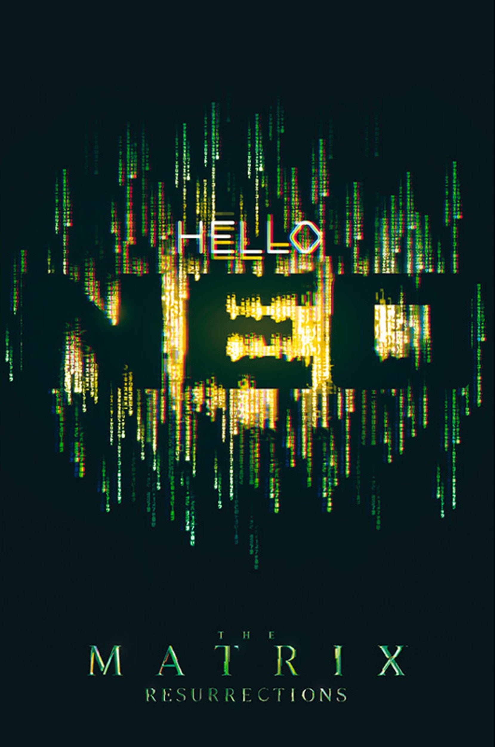 Abystyle Abydco865 The Matrix Hello Neo Poster 61x91,5cm | Yourdecoration.com