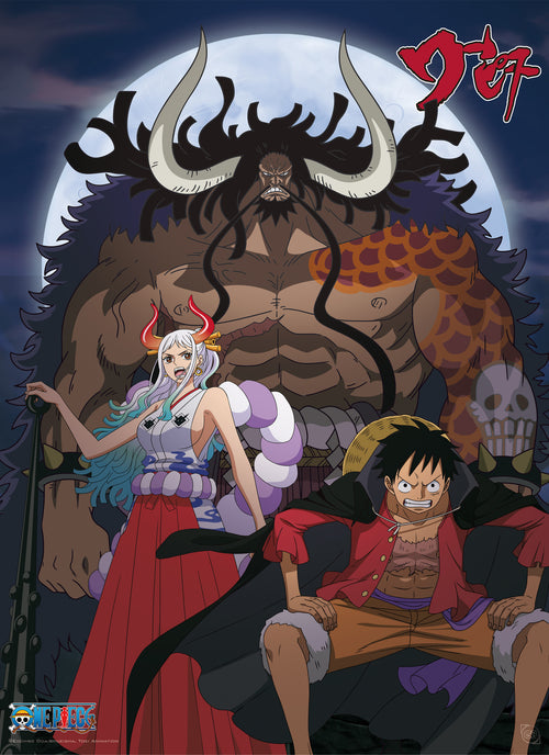 Abystyle Gbydco242 One Piece Luffy And Yamato Vs Kaido Poster 38x52cm | Yourdecoration.com