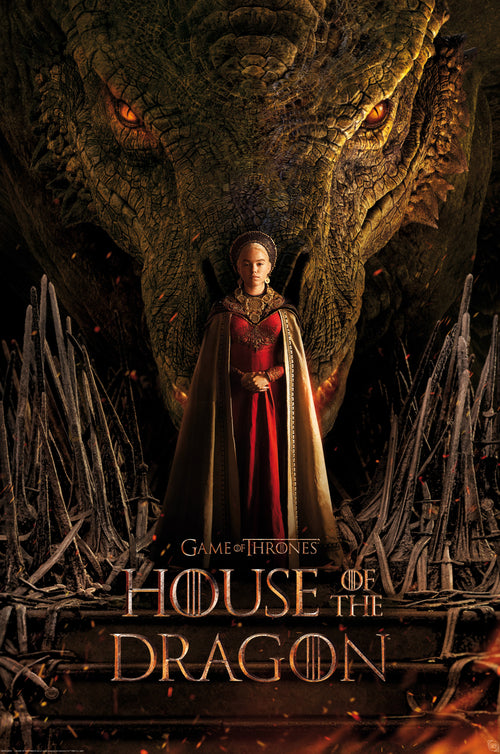 Abystyle Gbydco256 House Of The Dragon One Sheet Poster 61x91,5cm | Yourdecoration.com