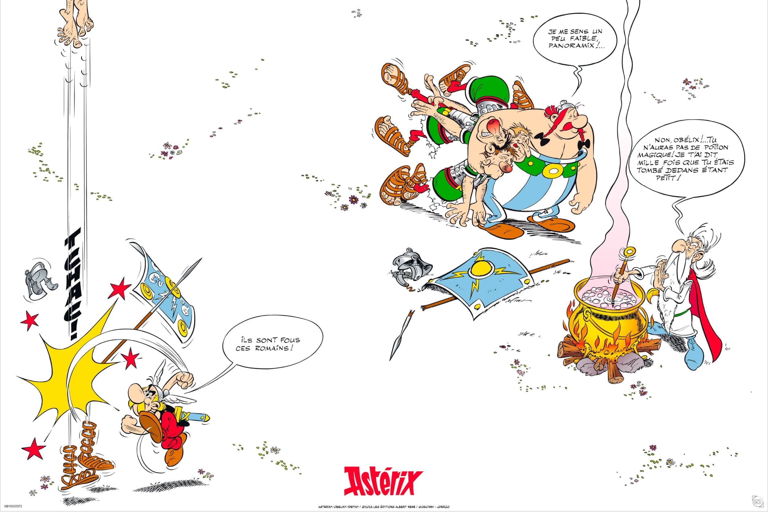 Abystyle Gbydco372 Asterix Flyleaf Poster 91-5x61cm | Yourdecoration.com