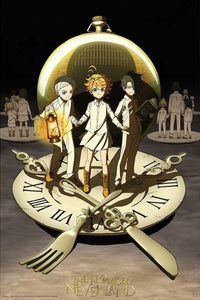 ABYstyle The Promised Neverland Group Poster 61x91,5cm | Yourdecoration.com