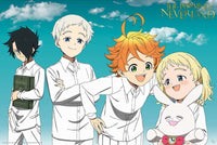 ABYstyle The Promised Neverland Trio Poster 91,5x61cm | Yourdecoration.com