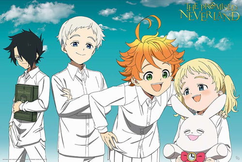 ABYstyle The Promised Neverland Trio Poster 91,5x61cm | Yourdecoration.com