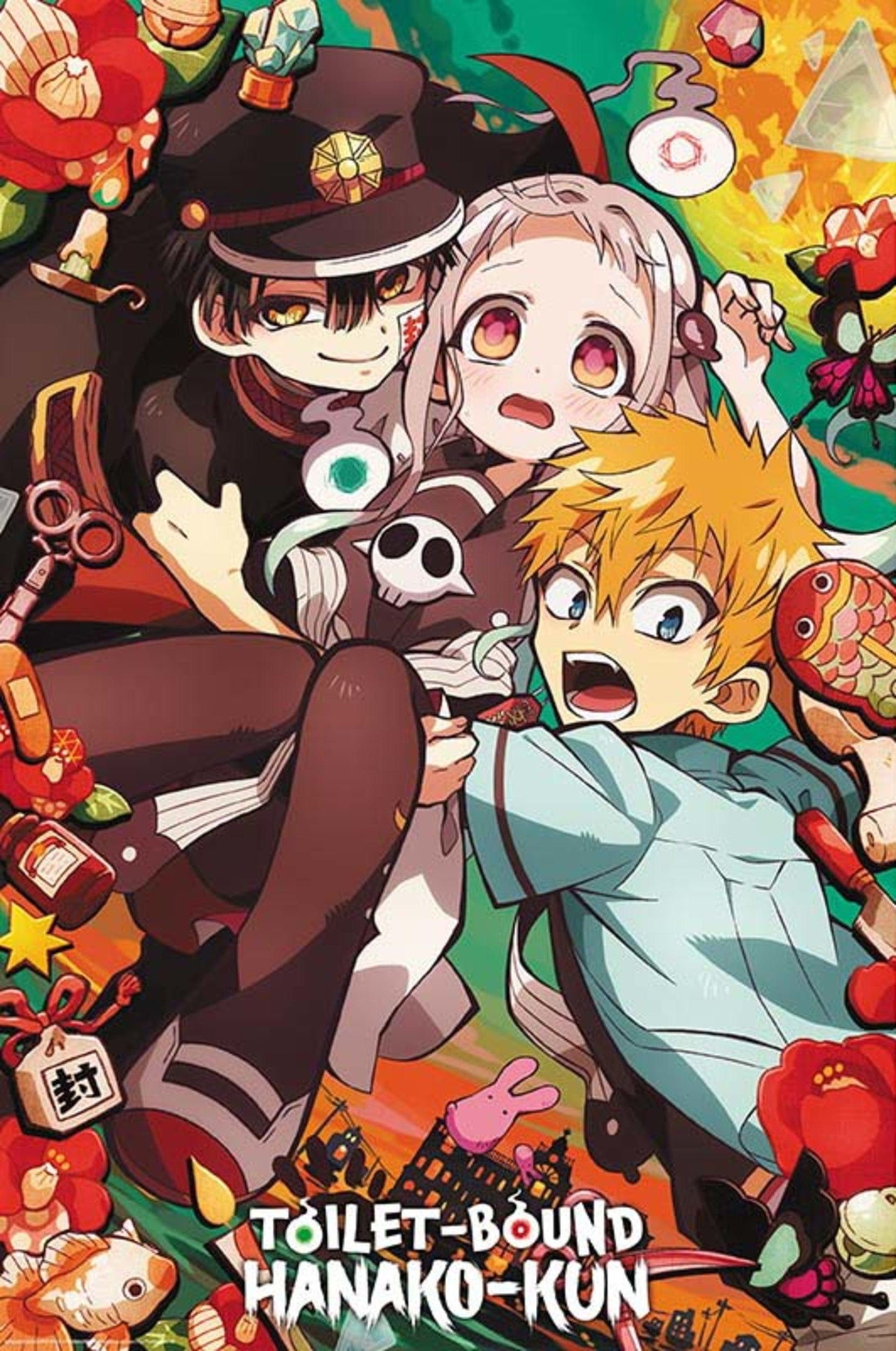 ABYstyle Toilet-Bound Hanako-Kun Kamome Academy Poster 61x91,5cm | Yourdecoration.com