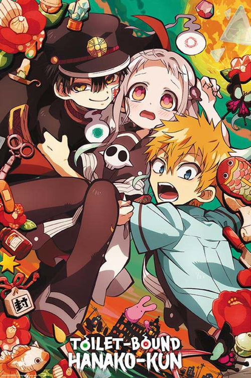 ABYstyle Toilet-Bound Hanako-Kun Kamome Academy Poster 61x91,5cm | Yourdecoration.com