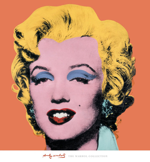 Andy Warhol Shot Orange Marilyn Art Print 65x71cm | Yourdecoration.com