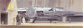 Wall Mural - Star Wars Classic RMQ Millenium Falcon 368x127cm - Paper Wallpaper