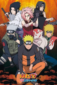 GBeye Naruto Shippuden group Poster 61x91.5cm | Yourdecoration.com