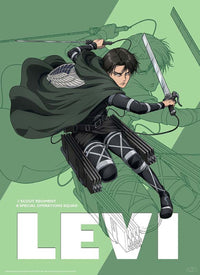 GBeye Attack On Titan Season 4 Levi Poster 38x52cm | Yourdecoration.com