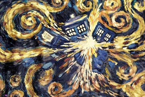 GBeye Doctor Who Exploding Tardis Poster 91,5x61cm | Yourdecoration.com