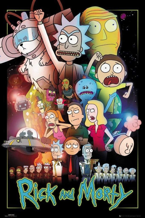 GBeye Rick and Morty Wars Poster 61x91,5cm | Yourdecoration.com