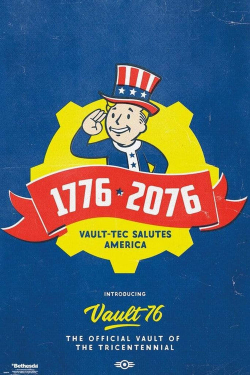 GBeye Fallout 76 Tricentennial Poster 61x91,5cm | Yourdecoration.com