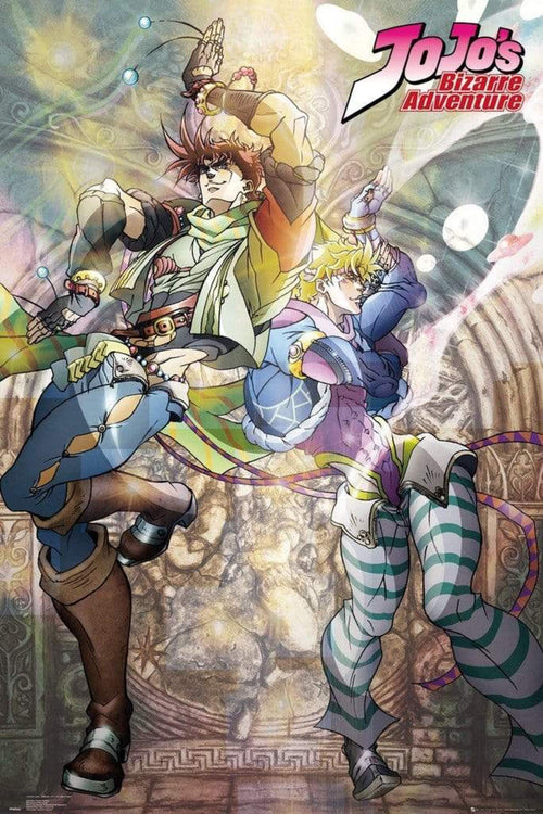 GBeye Jojos Bizarre Adventure Joseph and Ceasar Poster 61x91,5cm | Yourdecoration.com