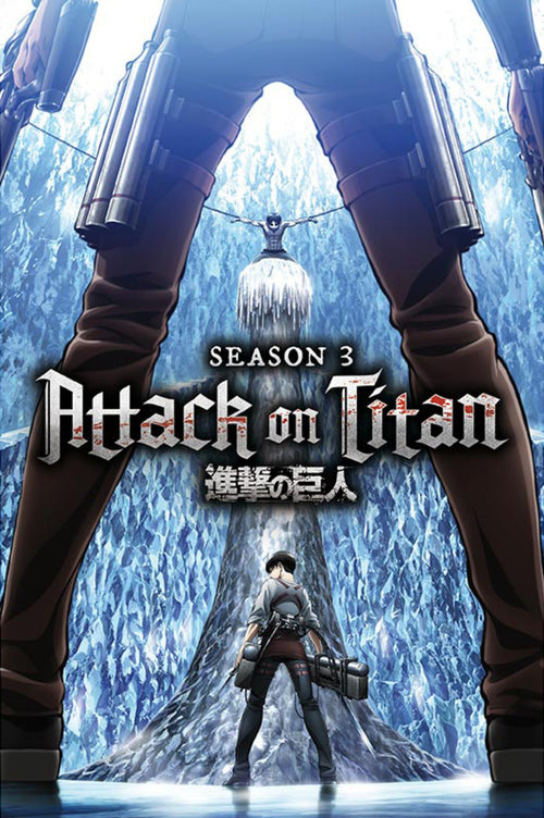 Gbeye GBYDCO030 Attack On Titan Key Art S3 Poster 61x 91-5cm | Yourdecoration.com