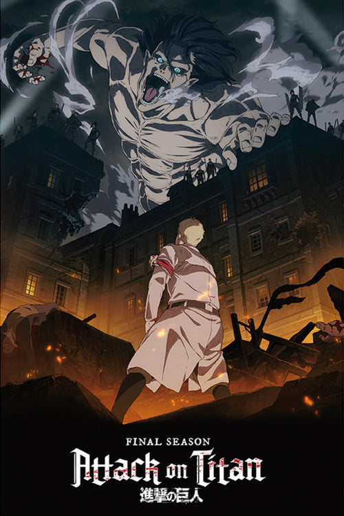 Gbeye GBYDCO044 Attack On Titan S4 Key Art Poster 61x 91-5cm | Yourdecoration.com