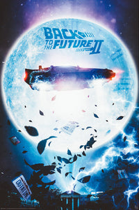 Gbeye Gbydco064 Back To The Future Flying Delorean Poster 61X91,5cm | Yourdecoration.com