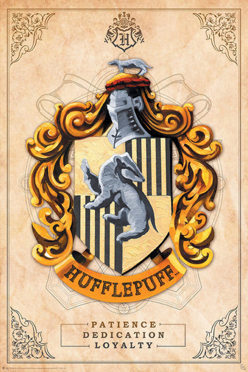 gbeye gbydco065 harry potter hufflepuff poster 61x91 5cm  | Yourdecoration.com