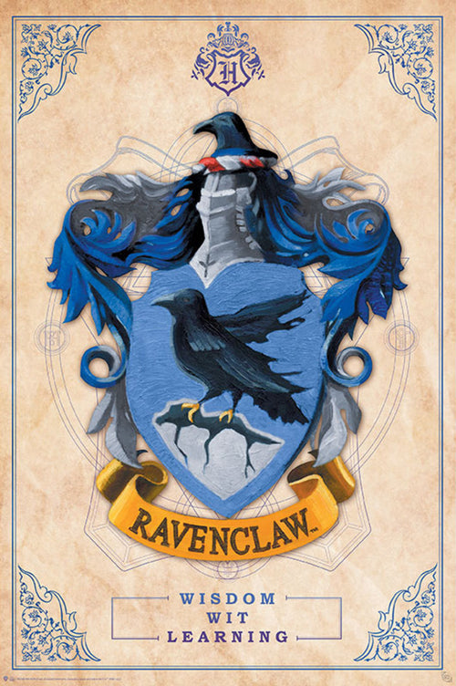 gbeye gbydco066 harry potter ravenclaw poster 61x91 5cm | Yourdecoration.com