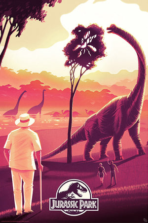 Gbeye Gbydco068 Jurassic Park Welcome Poster 61X91,5cm | Yourdecoration.com