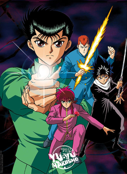 Gbeye GBYDCO087 Yu Yu Hakusho Yusukes Group Poster 38x52cm | Yourdecoration.com